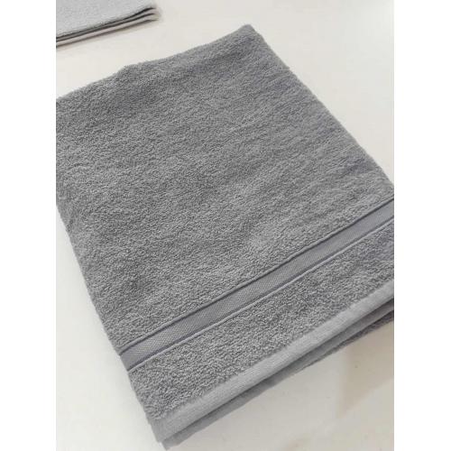 Toptan 90x150cm Gri Renk Banyo Havlu 